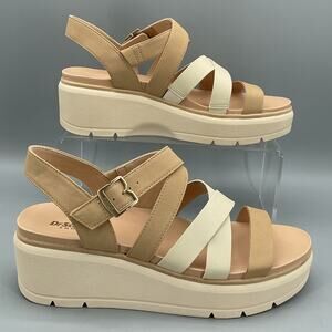 NEW Dr. Scholl’s Women’s Nice Day Max Sun Sandals Sand Size 8.5M